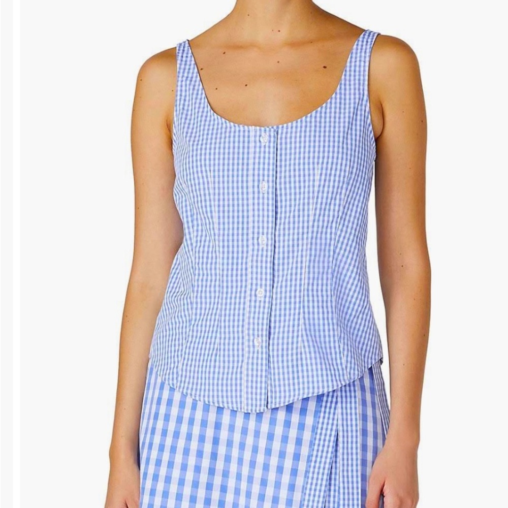 Thakoon Gingham Top